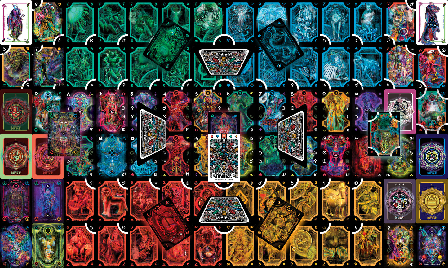 LOGOS DIVINÆ® | Limited First Edition—The Occult Classic | 91-Count Esoteric Tarot Deck